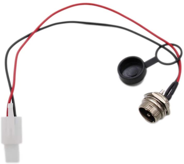 PRO BAT 3 Pin 2 Wire Connector Plug, Charger Port - 2 Wire Pocket Mod, Dirt Quad, Dirt Rocket MX350
