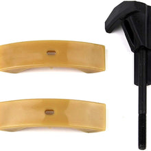 RKX Camshaft Timing Chain Tensioner Pads Set and Tool Compatible with VW Audi 1.8T 2.7T 2.8L 4.2L shoes Cam Adjuster (1 Pack)