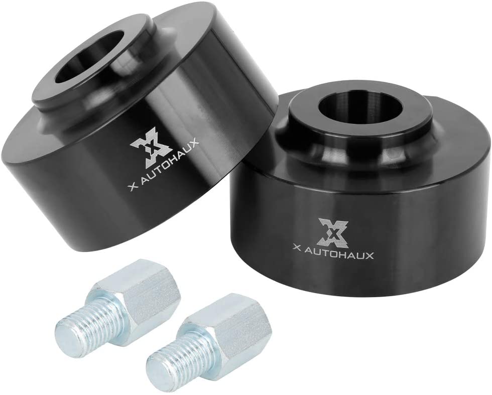 X AUTOHAUX 2 Inch Front Suspension Spring Strut Spacer Leveling Lift Kit for Ford F150 2WD 1981-1996 for Ford Super Duty F250 F350 2WD 1999-2020 for Ford Excu 2000-2005