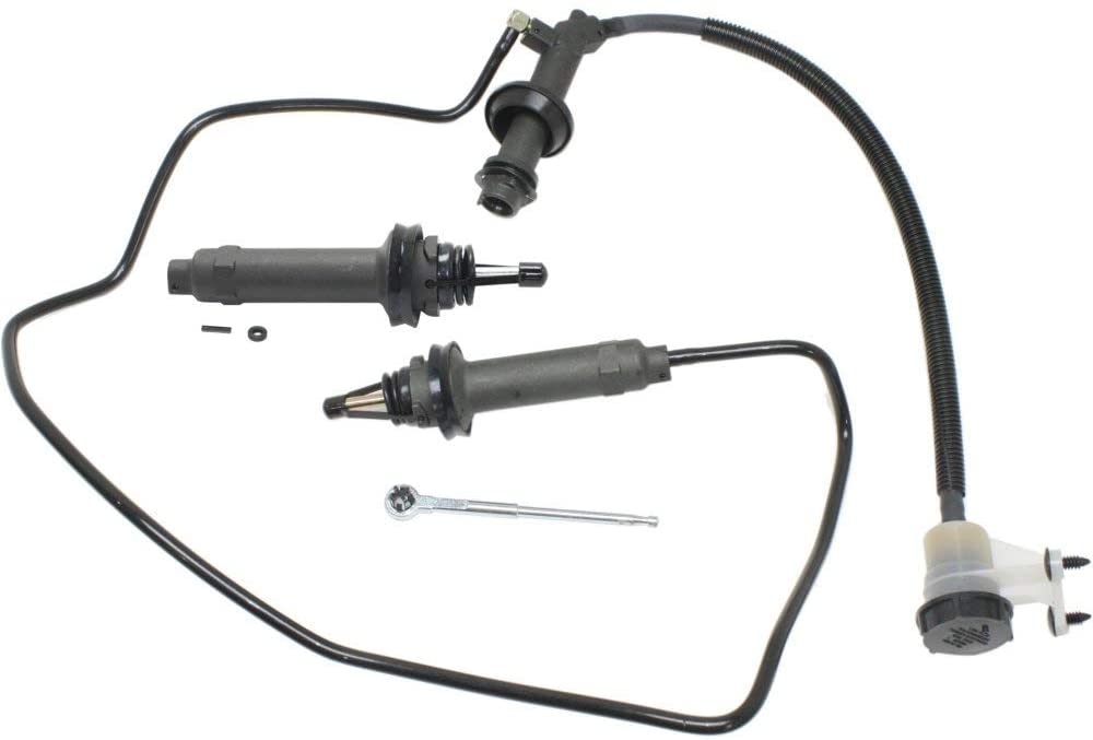 Clutch Master Cylinder for Ford F-Series Super Duty Pickup 99-07 Set of 2 With Clutch Slave Cylinder