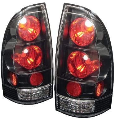 Spyder 5007896 Toyota Tacoma 05-15 Euro Style Tail Lights (not compatible with factory equipped led tail lights) - Black