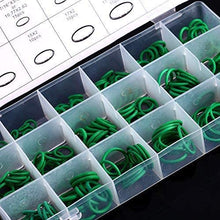 Yosoo 270Pcs 18 Sizes Assortment Kit Air Conditioning HNBR O-Ring Set Car Auto Vehicle Repair Green