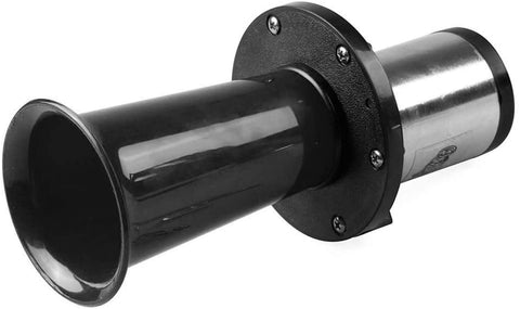 DishyKooker Car Air Horn Retro Klaxon 12V Vintage Classical T Style Old School Chrome 110DB Motorbike Speaker red Car Motorcycle