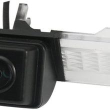 Misayaee Rear View Back Up Reverse Parking Camera in License Plate Lighting Night Version (NTSC) for MB Smart 451,Smart R300/R350/Fortwo/Smart ED 2007-2014