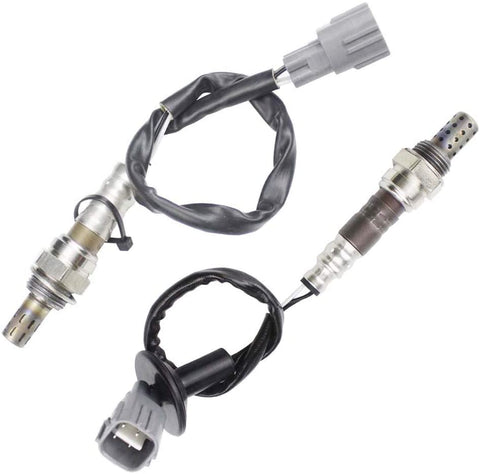 higherbro 2PCS Oxygen O2 Sensor for 1998 1999 2000 2001 2002 Chevrolet Prizm Toyota Corolla 1.8L Upstream + Downstream
