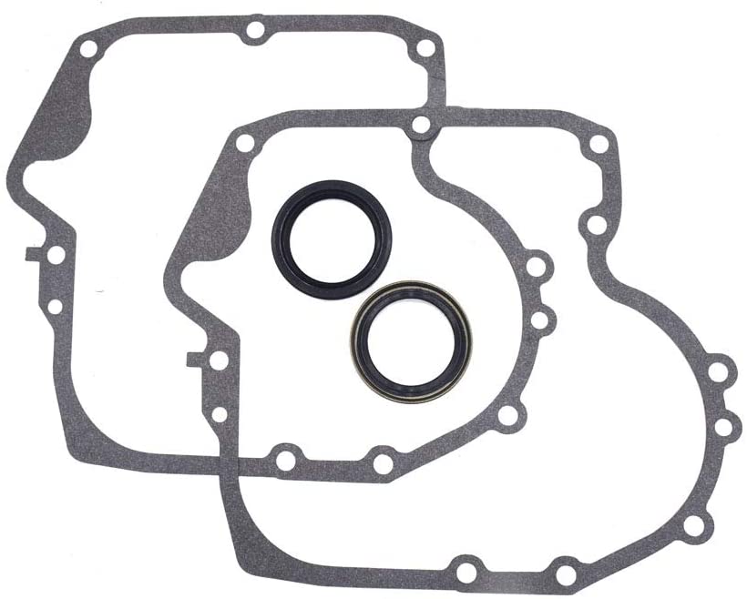HuthBrother 2 Pack 697110 Crankcase Gasket & 795387 2 pack Oil Seal Compatible With BS