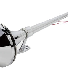 ZENITHIKE Air Horn Kit Trumpet Air Horn Powerful Loud 150DB Single Silver Trumpet Car Horn for Vehicle Truck Lorry Trains Boat Car