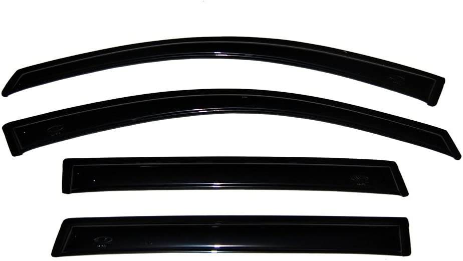Auto Ventshade 94065 Original Ventvisor Side Window Deflector Dark Smoke, 4-Piece Set for 2008-2014 Dodge Avenger