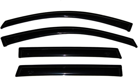 Auto Ventshade 94065 Original Ventvisor Side Window Deflector Dark Smoke, 4-Piece Set for 2008-2014 Dodge Avenger