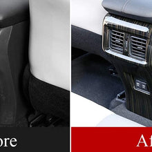 Bishop Tate (Left Hand Drive ONLY) Car Styling Wood Grain Style Side A/C Air Outlet Vent Cover Trim for Toyota RAV4 2019-2021