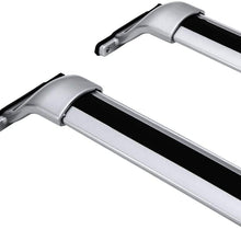 Snailfly Luggage Roof Rack Cross Bars Customized for Cadillac XT6 2019 2020 2021 Aluminum Crossbars