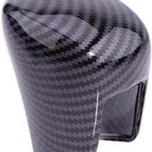 Gear Shifting Knob Cover ABS Carbon Fiber CVT Change Lever Trim Fit for 10th Gen Honda Accord Sedan 2021 2020 2019 2018 - Automatic Transmission