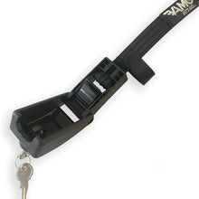 Vamo Premium Locking Tie Downs with 3 Stainless Steel Cables 'No Scratch' Silicone Buckle Surf or SUP Tie Down Straps for Surfboards, Paddle Boards, Kayaks and Canoes (Two Pack) (10')