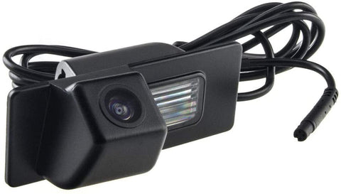 Backup Camera Waterproof Rear-View License Plate Rear Reverse Parking Camera for Chevy Loava/Aveo/Lacetti/Captiva/Cruze/Eplca/Estate Spark HRV Aveo Trailblazer (Model A= 100x29 mm (Screw Style))