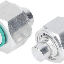 Rear AC Block Off Kit,Akozon 2Pcs Fit for Dodge Caravan 2004-2011 Car Modification Accessories