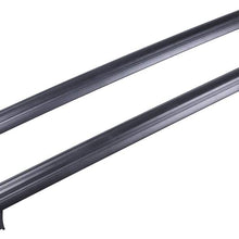 ANGLEWIDE Roof Saddle Rack Crossbars Fit for Jeep Grand Cherokee 2011-2019 (Not for SRT/Altitude models) Rooftop Carries Luggage Carrier - Max Load 150LBS