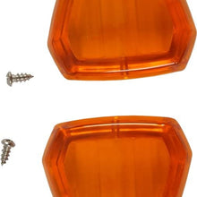 2/PC DRC 601 FLASHER REPLC ORG LENS