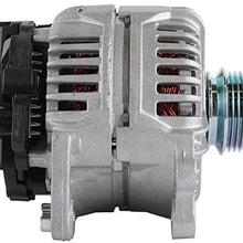 New DB Electrical Alternator ABO0435-140 Compatible with/Replacement for John Deere 244J, 304J, 313, 315, 316GR, 318E, 318G, 320E, 326E, 328 400-24230 Voltage 12, Rotation CW, Amperage 140