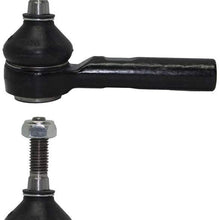 8pc Front Suspension Kit - Both (2) Front Lower Control Arm & Ball Joint, Inner & Outer Tie Rods, 2 Front Sway Bar Links - Fits Non Turbo 11.8 Inch Center to Center - for Cobalt G5 HHR ION Pursuit