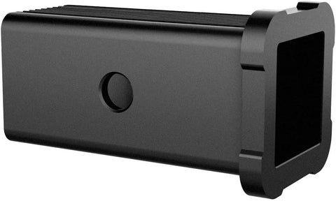 SnowyFox Heavy Duty Hitch Receiver Reducer 2-1/2 (Class V) to 2 inches (Class III and IV) Hitch Adapter Convertor Towing Mount Sleeve Extender for Bike Rack Cargo Carrier