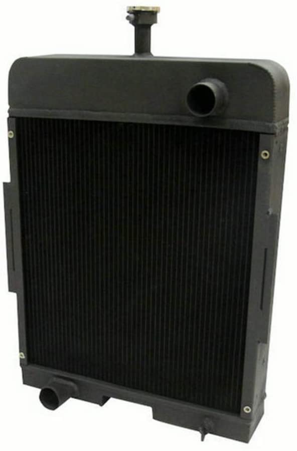 OzCoolingParts 378713R92, 5 Row Core Full Aluminum Radiator for International Tractor Case IH Farmall 656, 706, 756 GAS & LP 2706, 2656, 2756