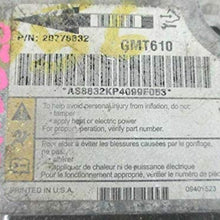REUSED PARTS Bag Control Module Fits 09-15 Savana Express 1500 2500 3500 Van 20778832