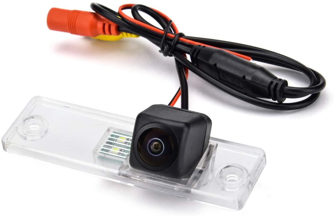 aSATAH Fisheye Lens Car Rear View Camera for Toyota 4Runner/Hilux Surf 2002~2010/Toyota Fortuner SW4 /Toyota Innova & Waterproof and Shockproof Reversing Backup Camera (Fisheye Lens)