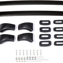 Aintier 2Pcs Aluminum Roof Rack Crossbars Compatible with 2014 2015 2016 2017 2018 2019 for Toyota Highlander Roof Top Rail Rack Crossbar Luggage Cargo Carrier Roof Rack Set