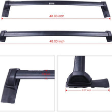 OCPTY Roof Rack Cargobar Carrier For Honda Element 2003-2011 Rooftop Luggage Crossbars - Not fit Honda Element SC Models