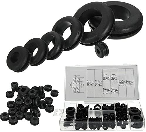 Rubber Grommet Firewall Hole Plug Set Electrical Wire Gasket Assortment