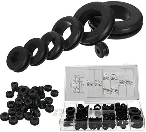 Rubber Grommet Firewall Hole Plug Set Electrical Wire Gasket Assortment