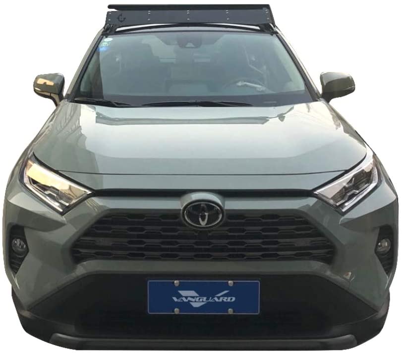 VANGUARD Black Powdercoat Roof Rack | Compatible with 05-21 Tacoma