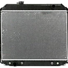 Radiator - Pacific Best Inc For/Fit 1333 75-91 Ford E-Series Econoline Van V8 5.0/5.8L Plastic Tank Aluminum Core