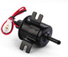 XinQuan Wang Electric Fuel Pump Low Pressure Bolt Wire Diesel Petrol HEP-02A for Car Carburetor Motorcycle ATV RS-FP009-TP (Color : Black, Size : Pressure 2.5-4PSIL)