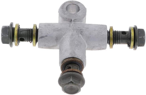 MSJFUBANGBM MagiDeal New Hot Front Double Brake Tee Fitting Connector for Motorcycle