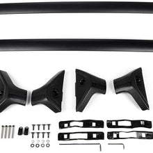 ANPART Roof Rack Crossbars fit for 2019-2020 for Toyota RAV4 Black Aluminum Rooftop Cargo Carrier