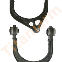 Titaniarm Brand New 2 PCS Front Upper Control Arms with Ball Joints and Bushings for Chrysler 300, Dodge Challenger, Charger & Magnum 2WD