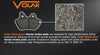 Volar Front & Rear Brake Pads for 2000-2007 Harley Road King FLHR FLHRi