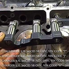 MDS Lifters Compatible with Jeep Grand Cherokee Dodge Durango Ram 1500 5.7L 6.4L Hemi Engine Intake & Exhaust, Part# 53021726AE, 53021720AB, 53021720AD GELUOXI