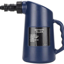 Battery Filler Bottle, 2L Car Battery Filler Lead-Acid Liquid Filling Tool Auto Car Deep Cycle Jug