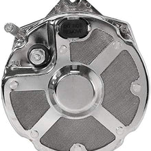 DB Electrical ADR0334-C Alternator Compatible with/Replacement for Marine Mercruiser 105 Amp Chrome Delco/ 10SI/ 1 Wire/V-Belt