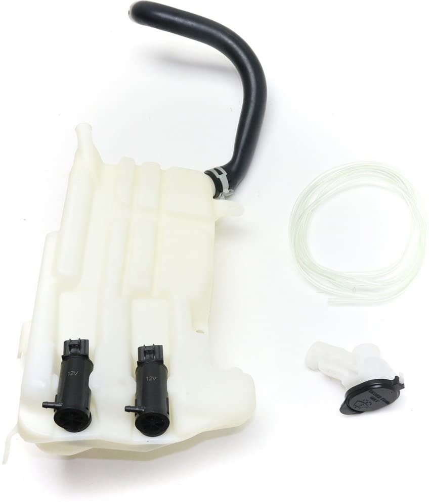 Washer Reservoir Compatible with Toyota RAV4 96-00 Assembly w/Pump Cap and Inlet w/Cold Climate Spec