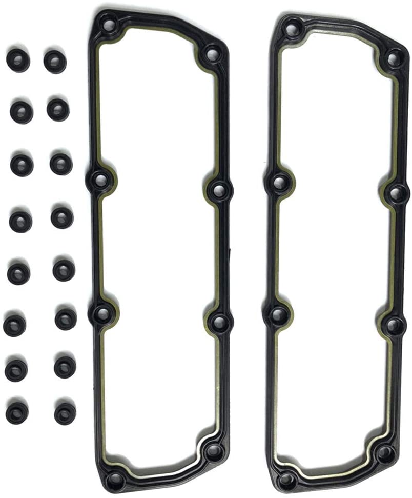 LSAILON Auto Parts VS50513R Engine Kits Valve Cover Gasket Sets Compatible with 2001-2004 for Chrysler Dodge
