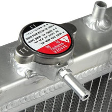 Replacement for Honda Civic Manual Transmission Full Aluminum 2-Row Racing Radiator - EJ EK EG DB DC