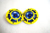 RS Vintage Parts EBY0829 Hella Twin Supertone Horn Kit 003399801 Real Hella Yellow Tx Pa Ny Ok