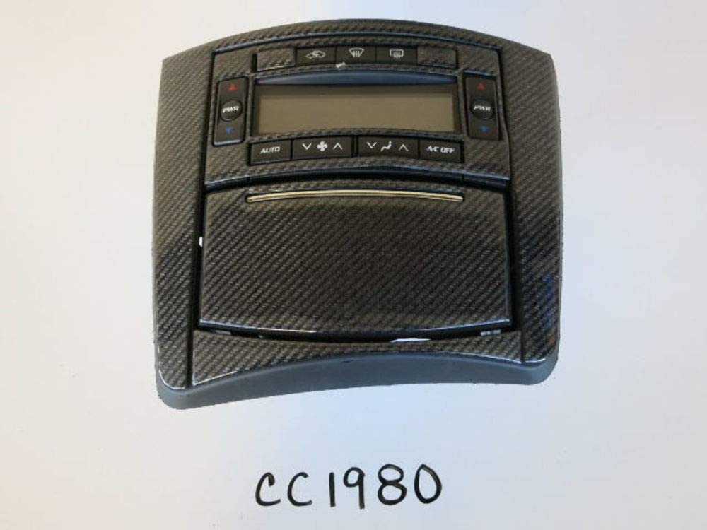 07 CADILLAC CTS CLIMATE CONTROL PANEL TEMPERATURE UNIT A/C HEATER CC1980