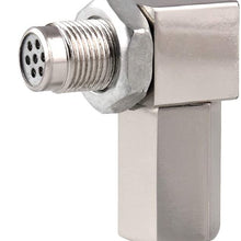 90 Degree Oxygen O2 Sensor Socket Real Mini Catalytic Converter with 201 Stainless M18