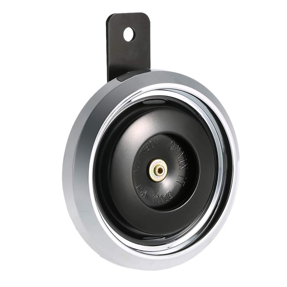 JoyShopping DC 12V 1.5A 105dB Universal Waterproof Motorcycle Loud Electric Horn J0691-4 CN -