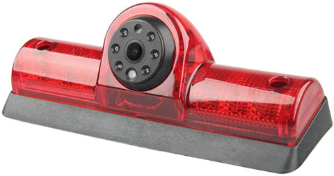 QINGTIAN Third Roof top Mount Brake lamp Camera 3rd Brake Light Replacement Rear View Backup Camera for Transporter NV Passenger Cargo Van (2009-2019)