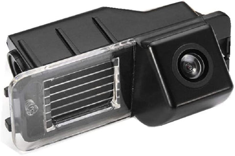 Reversing Vehicle-Specific Camera Integrated in Number Plate Light License Rear View Backup Camera for VW EOS, Golf V MK5, Passat B7 CC, VW Golf VI MK6 VW Amarok/Robust Seat Leon Altea Skoda Superb I